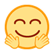 Emoji 🤗 Faccina Che Abbraccia su HTC Sense 8.