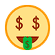 🤑 Emoji Cara Con Lengua De Dinero en HTC Sense 8.