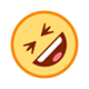 🤣 Emoji Cara Revolviéndose De La Risa en HTC Sense 8.