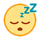 😴 Emoji schlafendes Gesicht HTC Sense 8.