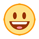 😃 Emoji Cara Sonriendo Con Ojos Grandes en HTC Sense 8.