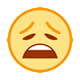 😩 Emoji erschöpftes Gesicht HTC Sense 8.