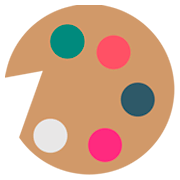 Emoji 🎨 Tavolozza Dei Colori su JoyPixels 1.0.