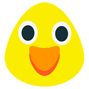 Émoji 🐤 Poussin sur JoyPixels 1.0.