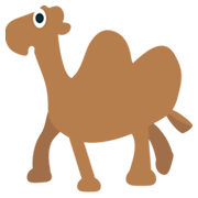 Emoji 🐫 Cammello su JoyPixels 1.0.