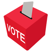 🗳️ Emoji Urne mit Wahlzettel JoyPixels 1.0.