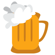 🍺 Emoji Jarra De Cerveza en JoyPixels 1.0.