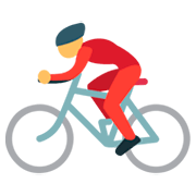 Émoji 🚴 Cycliste sur JoyPixels 1.0.
