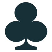 Emoji ♣️ Fiori su JoyPixels 1.0.