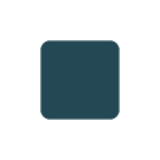 ◾ Emoji Quadrado Preto Médio Menor na JoyPixels 1.0.