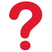 Emoji ❓ Punto Interrogativo Rosso su JoyPixels 1.0.