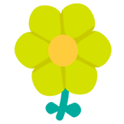 🌼 Emoji gelbe Blüte JoyPixels 1.0.