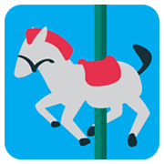 🎠 Emoji Karussellpferd JoyPixels 1.0.