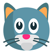 🐱 Emoji Rosto De Gato na JoyPixels 1.0.
