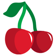 Emoji 🍒 Ciliegie su JoyPixels 1.0.