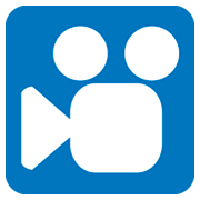 Emoji 🎦 Simbolo Del Cinema su JoyPixels 1.0.