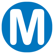 Ⓜ️ Emoji M En Círculo en JoyPixels 1.0.