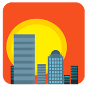 🌆 Emoji Cidade Ao Anoitecer na JoyPixels 1.0.