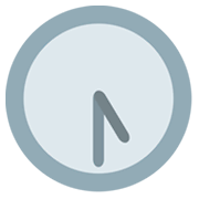 Emoji 🕠 Ore Cinque E Mezza su JoyPixels 1.0.
