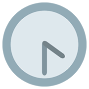 Emoji 🕟 Ore Quattro E Mezza su JoyPixels 1.0.