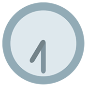 Emoji 🕢 Ore Sette E Mezza su JoyPixels 1.0.