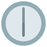 Émoji 🕕 Six Heures sur JoyPixels 1.0.
