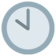 Emoji 🕙 Ore Dieci su JoyPixels 1.0.