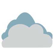 ☁️ Emoji Nube en JoyPixels 1.0.