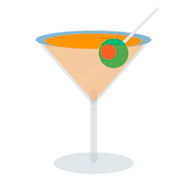 Emoji 🍸 Cocktail su JoyPixels 1.0.