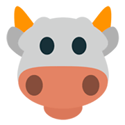 Émoji 🐮 Tête De Vache sur JoyPixels 1.0.