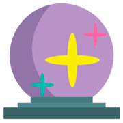 Émoji 🔮 Boule De Cristal sur JoyPixels 1.0.