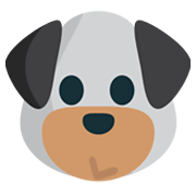 Emoji 🐶 Muso Di Cane su JoyPixels 1.0.