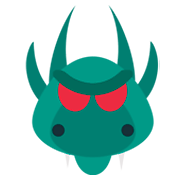 Emoji 🐲 Testa Di Drago su JoyPixels 1.0.