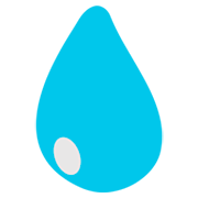 Émoji 💧 Goutte D’eau sur JoyPixels 1.0.