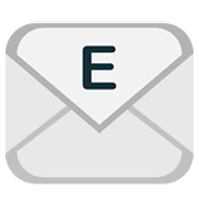 Émoji 📧 E-mail sur JoyPixels 1.0.