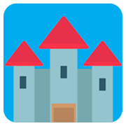 Emoji 🏰 Castello su JoyPixels 1.0.