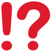Emoji ⁉️ Punto Esclamativo E Interrogativo su JoyPixels 1.0.
