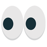 Émoji 👀 Yeux sur JoyPixels 1.0.