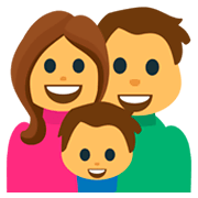 Émoji 👪 Famille sur JoyPixels 1.0.