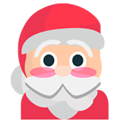 🎅 Emoji Papá Noel en JoyPixels 1.0.