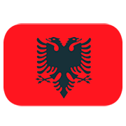 Emoji 🇦🇱 Bandiera: Albania su JoyPixels 1.0.