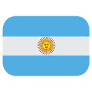 🇦🇷 Emoji Flagge: Argentinien JoyPixels 1.0.