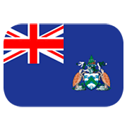 🇦🇨 Emoji Bandeira: Ilha De Ascensão na JoyPixels 1.0.