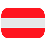 Emoji 🇦🇹 Bandiera: Austria su JoyPixels 1.0.