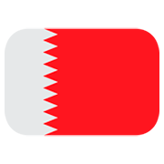 🇧🇭 Emoji Bandera: Baréin en JoyPixels 1.0.