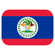 🇧🇿 Emoji Flagge: Belize JoyPixels 1.0.