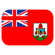🇧🇲 Emoji Bandera: Bermudas en JoyPixels 1.0.