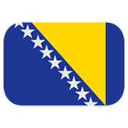 Emoji 🇧🇦 Bandiera: Bosnia Ed Erzegovina su JoyPixels 1.0.