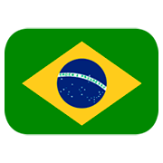🇧🇷 Emoji Bandera: Brasil en JoyPixels 1.0.
