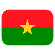 Emoji 🇧🇫 Bandiera: Burkina Faso su JoyPixels 1.0.